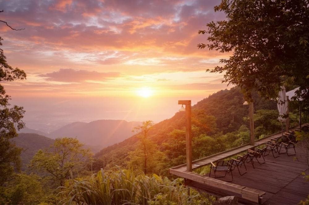 Mơ Màng Coffee
Mơ Màng Coffee sở hữu không gian quán thiết kế mở, với tầm nhìn rộng hướng ra thung lũng và rừng thông bạt ngàn. Vào tối thứ Sáu và thứ Bảy hàng tuần, Mơ Màng Coffee còn tổ chức những buổi biểu diễn âm nhạc, nơi du khách có thể lắng nghe những giai điệu acoustic du dương giữa khung cảnh thiên nhiên tĩnh lặng. Đây là điểm đến lý tưởng cho những ai muốn tìm một góc nhỏ bình yên giữa lòng Tam Đảo.